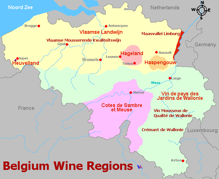 Wine Regions of Belgium